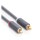 UGREEN Przewód 2RCA Cinch do 2RCA Cinch AV104 5m czarny - 1501466 - zdjęcie 4
